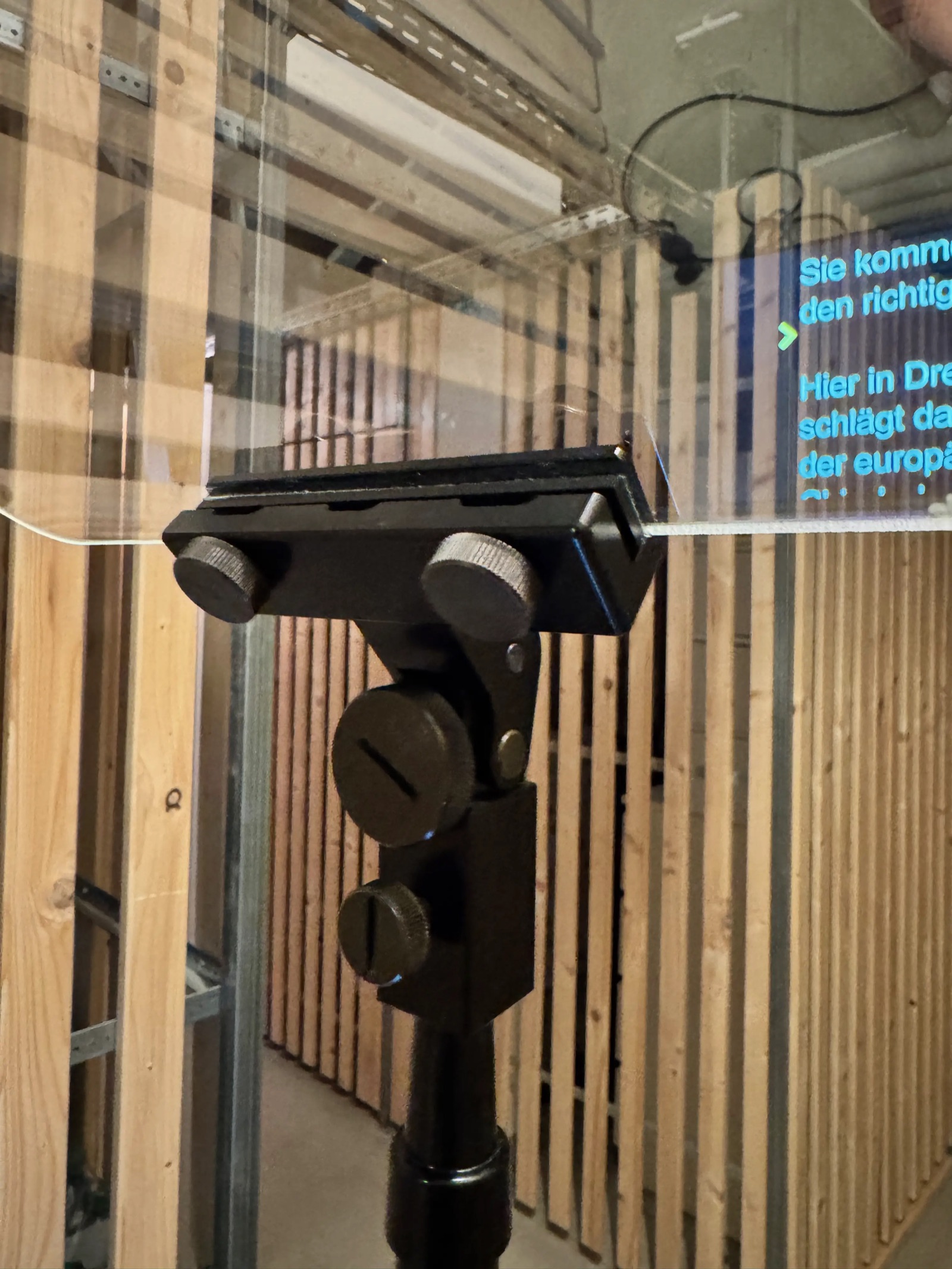 Medientraining – Vorbereitung mit Teleprompter