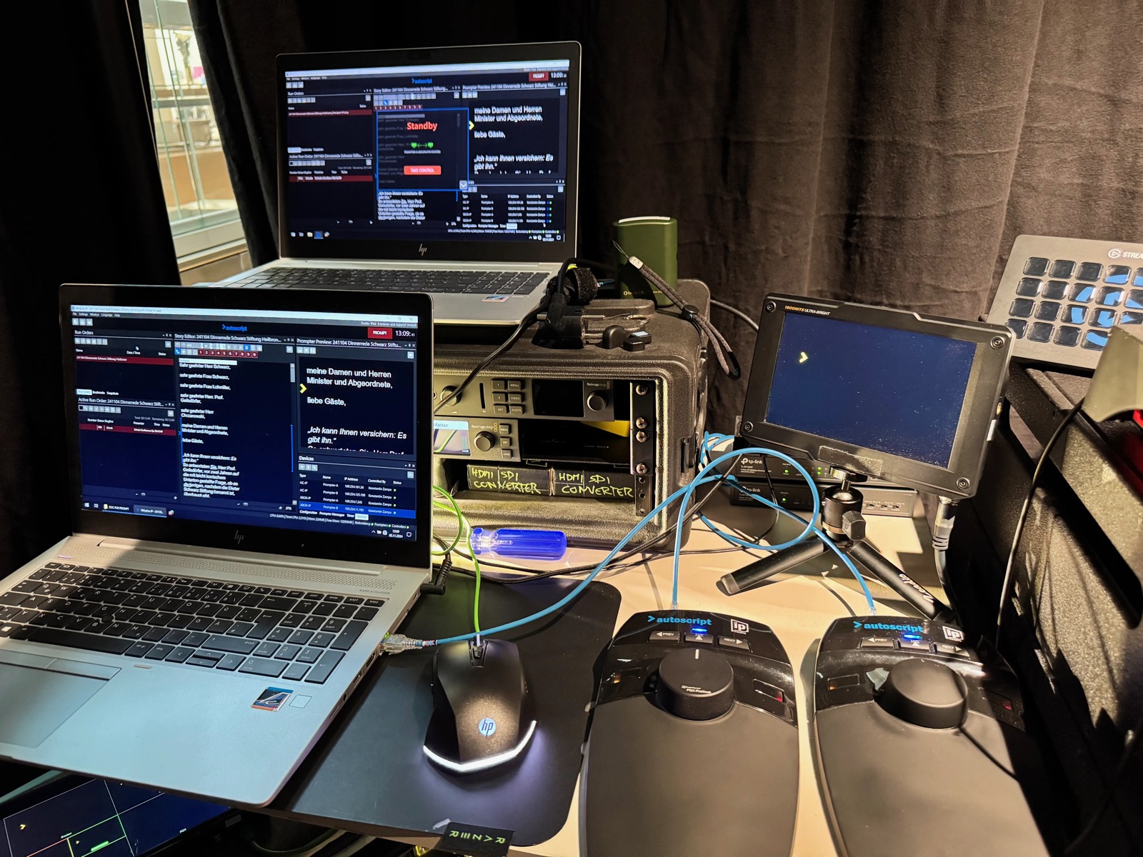 Kamera Setup — Professionelle Kameraausrüstung