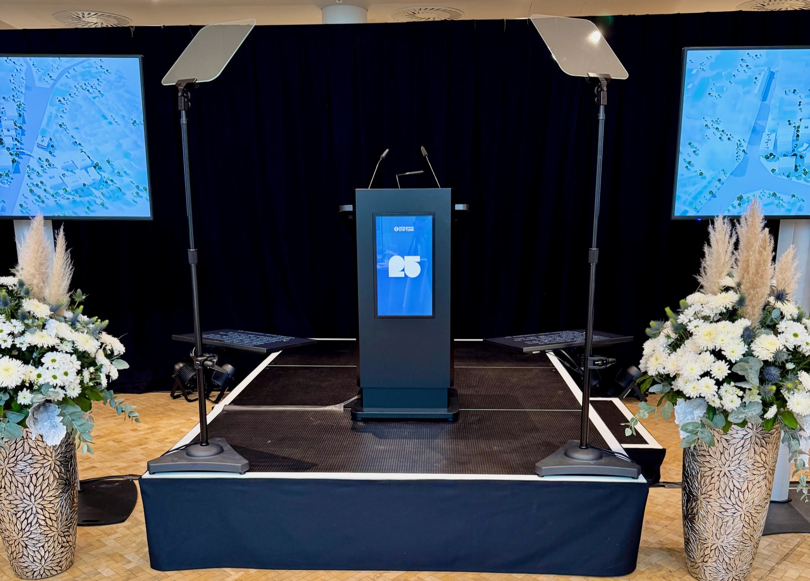 Vorbereitung — Besprechung vor dem Event